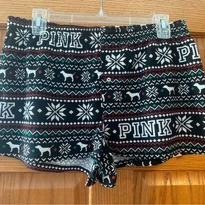 PINK Christmas Shorts